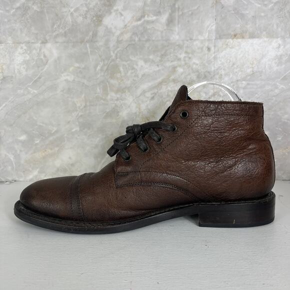 Thursday Boot Company Everyday Cap Toe Boots Men\'s 9 US Brown Leather Lace Up main image 7